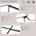 JOSCHOO Reading Glasses 5 Pack Blue Light Blocking Readers Spring Hinge Glasses for Reading for Men and Women