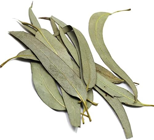 FullChea - Dried Eucalyptus Leaves - 4oz/114g - Hojas de Eucalipto - Premium Chinese Dried Eucalyptus Herb Whole Leaf - Non-GMO - Caffeine-free - Easy Breathing Support
