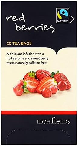 Lichfields Fairtrade Red Berries 6X20 Tea Bags 40G