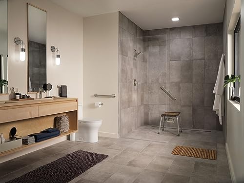 Moen MBHG3818BN Genta 18" Bathroom Grab Bar, Brushed Nickel