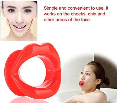 Lips Trainer, Face Slim Exerciser Face Lifting Lip Exerciser Mouth Muscle Tightener Tightening, Silicone Oral Exerciser Face Tool Lips Massage Tightener Face Slimmer(#1)