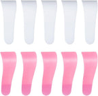 20 Pcs Hair Wax Removal Spatulas Depilatory Cream Scrapers Hair Wax Cleaning Sticks Plastic Makeup Spatulas Waxing Scraper Applicators