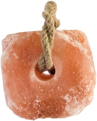 Himalayan Salt Lick On Rope 3.5-4 lb Each (Pack of 3) for Horses, Deer, Goats & Livestock | Natural, Mineral-Rich, Long-Lasting Salt Blocks