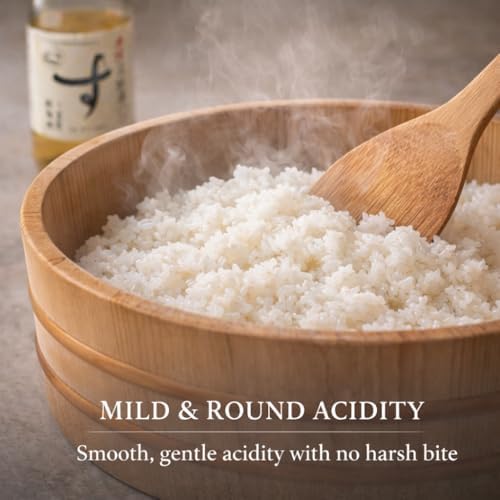 [Product of Japan] Japanese Rice Vinegar, 100% JAS Organic, 河原酢造 有機純米酢 老梅 - 500ml | Pack of 1