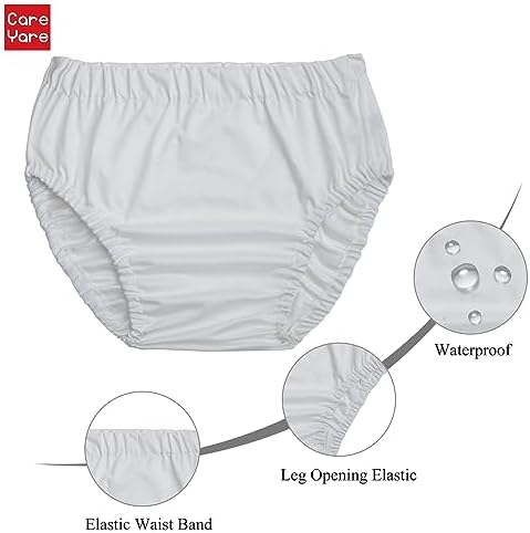 Incontinence Protective Briefs & Underwear Washable Incontinence Underwear Women Washable Incontinence Underwear for Men Adult Incontinence Underwear Women Waterproof Underwear for Women L