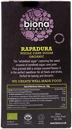 Biona Organic - Sugar - Rapadura Whole Cane - 500g