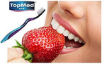 Top Med ETS Smokers Toothbrush Extra Hard + Charcoal Toothbrush Extra Hard (Color May Vary) 2 Count