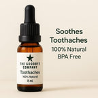 The Goodbye Company Organic Clove Toothache Relief Oil – Undiluted Blend with Peppermint Leaf, Sea Buckthorn & Castor Oil – Natural Tooth & Gum Comfort Formula – 15 mL Glass Dropper – Made in USA