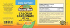 Nature's Blend Calcium Carbonate 600 mg with D3 400 IU 100 Tablets,(Pack of 1), 079854016819