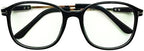 Photochromic Gray Readers Oversize Black Tortoise Frame Reading Glasses