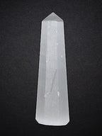 Amazing Gemstone Selenite Crystal Towers - Natural Healing Crystal Point Obelisk for Reiki Healing and Crystal Grid (3" to 4" INCH)