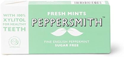 Peppersmith Peppermint Xylitol Mints 15g - 12 Pack