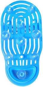 EVERMARKET Simple Feet Cleaner, Magic Foot Scrubber, Exfoliating Easy Feet Cleaning Brush, Foot Shower Spa Massager Slippers for Unisex Adults