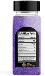 GranAroma Purple Nonpareils, 1 lb, Decorative Sprinkles, Cakes & Cookies, Bakery Staple
