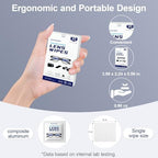 Third-Generation Lens Wipes, 120 Count, Individually Wrapped Pre-Moistened Cleaning Wipes for Eye Glasses, Camera Lens Cleaner, Streak-Free Scratch-Free Screen Cleaning for Phone, Sunglasses, Laptop