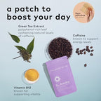 The Good Patch B12 Awake Patch, Caffeine, B12 and Green Tea Extract, Natural Plant Powered Wearable Wellness, Helps to Promote Energy (8 Total Patches)