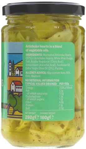 Cypressa Marinated Artichoke Hearts 280g (Pack of 6)