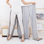 Adult Incontinence Nursing Clothes, Paralysis Clothing Easy Wear Off Trousers Used for Patient Postoperative Paralysis Long Time Elderly Unisex(Color:XL)
