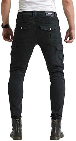 Motorcycle Pants, Versatile Durable Motorcycle Jeans for Men & Women Riding Pants Trousers with Kenn & Hip Armor Pads