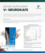 Neurokafe Premium Black Coffee with Ganoderma and Ginseng, Nootropic Blend, 150g