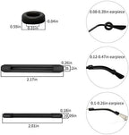 20 Pairs Eyeglasses Ear Hooks Retainers, Silicone Eyeglasses Anti-Slip Holder Stoppers Temple Tips Sleeve Retainer Eyewear Retainers Spectacle Stay For Eyeglasses, Sunglasses, Reading Glasses