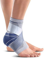 Bauerfeind - MalleoTrain S - Ankle Brace - The Ankle Support You Need Doing Physical Activity - Left Foot - Size 5 - Color Titanium