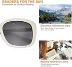 FONHCOO Bifocal Sunglasses for Women -Reading Sunglasses with UV400 Protection, Stylish Bifocal Sun Reader for Outdoor