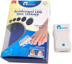 Nail Fungus Light Device for Toenails, Highly Effective Blue Light to Defeat Onychomycosis, Revolutionary Nail Fungus Solution Easy to Use at Home, Elderly White-BOR-B
