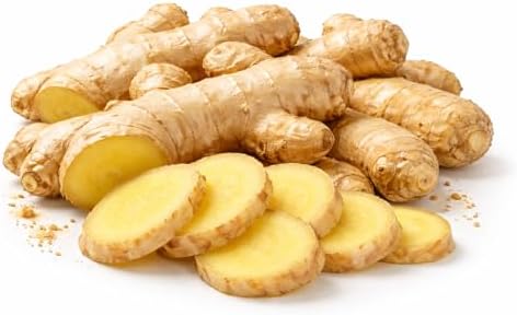 Fresh Ginger Root 3oz (85g) – Whole Raw Ginger for Cooking, Tea & Natural Wellness