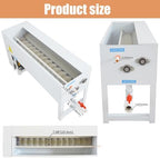Semi-Automatic Egg Washing Machine, 2000 Eggs/Hour Egg Cleaner for Chicken/Duck/Goose Eggs 750W 110V