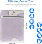 6 Pcs Laundry Bag, 12“x16”Mesh Laundry Bags for Delicates, Garment Gag for Washing Machine, for Daily Organization Travel Packing Wvzedm