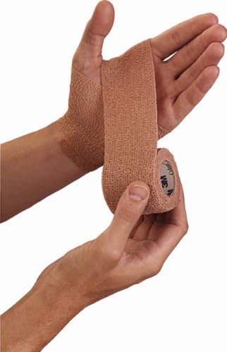 Nexcare Coban Self-Adherent Wrap, 2" X 5 Yd Roll, 1Count Box