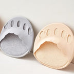 3 Pairs Honeycomb Fabric Forefoot Pads Invisible High Heels Forefoot Cushion Pads, Reusable Foot Pads for Women Prevention Pain Relieving Foot Fatigue