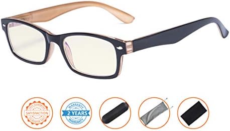 CessBlu Blue Light Filter Eyeglasses Readers,Anti Blue Rays,UV Protection,Computer Reading Glasses for Men Women