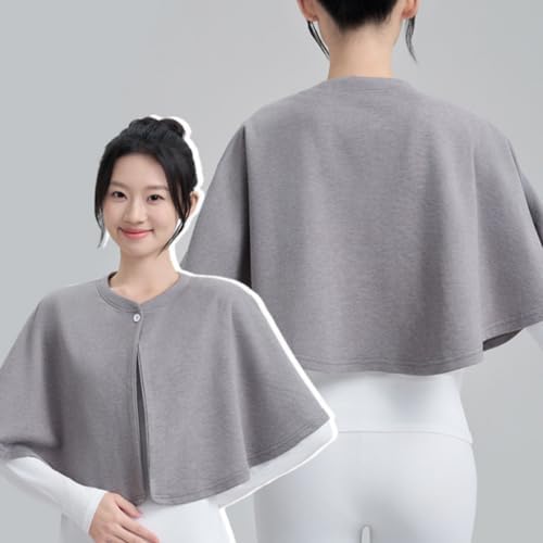 Wheelchair Care Shawl, Warm Shoulder Cape Blanket, Bedridden Patient Shoulder Warm Cloak, Elderly Easy-Dress Cape