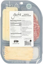 Gusto Genoa Salami Fontina Cracker Snack, 2 OZ