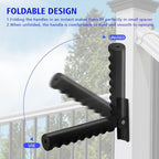 Folding Grab Bars for Doorway/Stairs Assist for Seniors, Flip Up Grab Handles for Wall for Elderly, Disabled, People with Limited Balance and Mobility