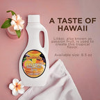 Hawaiian Sun Lilikoi Passion Fruit Syrup for Pancakes And Waffles for Breakfast - Flavored Pancake Syrup Made w/Exotic Passion Fruit Puree - Real Exotic Lilikoi Puree Breakfast Foods Flavoring 8.3oz