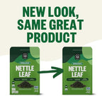 FGO Organic Nettle Leaf Loose Tea, Cut and Sifted, Caffeine Free, 4oz Resealable Bag, Packaging May Vary (Pack of 1)