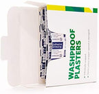 Washproof plasters, assorted sizes, pack of 100, St John Ambulance (Ref F94021)