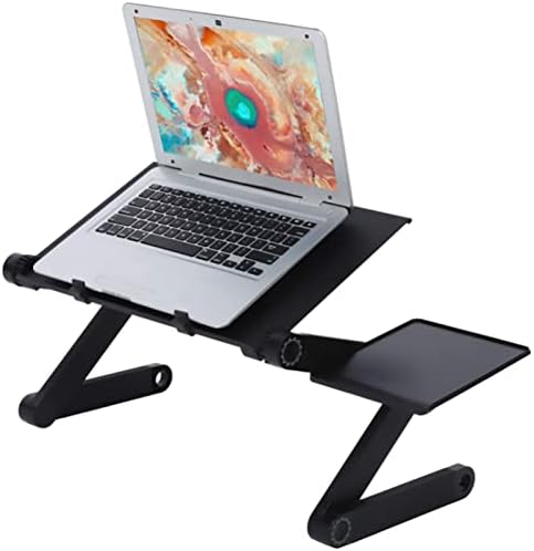 Over-Bed Tables, Sofa Bed Work Meal Tray Adjustable Portable Folding with Drawer and Cooling Holes Work Meal Tray for Home Office(480 * 245)