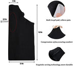 Wrist Thumb Support Compression Gloves (1 Pair), Breathable Wrist Brace Compression Sleeves with Soft Gel Pads for Tendonitis, Arthritis, Carpal Tunnel Splint for Relieve Hand Wrist Thumb Joint Pain