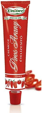 Authentic Univer Piros Arany Red Gold Hungarian Paprika Paste Sweat Mild - 160 g