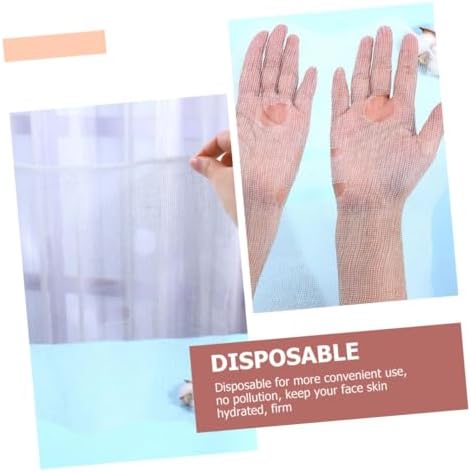 GALPADA 100pcs Pre-Cut Face Gauze Sheets for Skin Care Facial Masks for Moisturizing and Absorption for Spa and Home Use Gentle and Safe