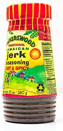 Walkerswood Traditional Jamaican Jerk Seasoning, Hot & Spicy, 10 oz