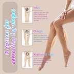 Majurphy Silicone Adhesive Calf Pads, Calf Corrector,Soft Invisible Shaping Calf Straight Leg Patches for Crooked or Thin Skinny Legs 1 Pair, Orange, Medium