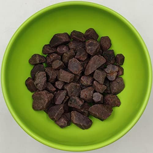 100g Natural Red Corundum Ruby Rough Gemstone Specimen Mineral Crystal Home Decor Bulk