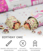 PhD Smart Bar-High Protein Low Sugar Bar, Birthday Cake, 64 g, Pack of 12