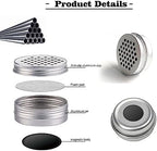 18 Pack Dog Scent Work Tins Training Kit Nose Work Magnetic Dots Scent Work Containers for Dogs Training Metal Box Smell Aluminum Cans with Lids (18pack)