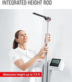 Seca 777 Medical Scale – Professional Physician Scale - Accurate Weight with Consistent Results and BMI - Eye Level Height Rod and Tilt Proof Safety - Weight Capacity 550 lbs / 220 kg